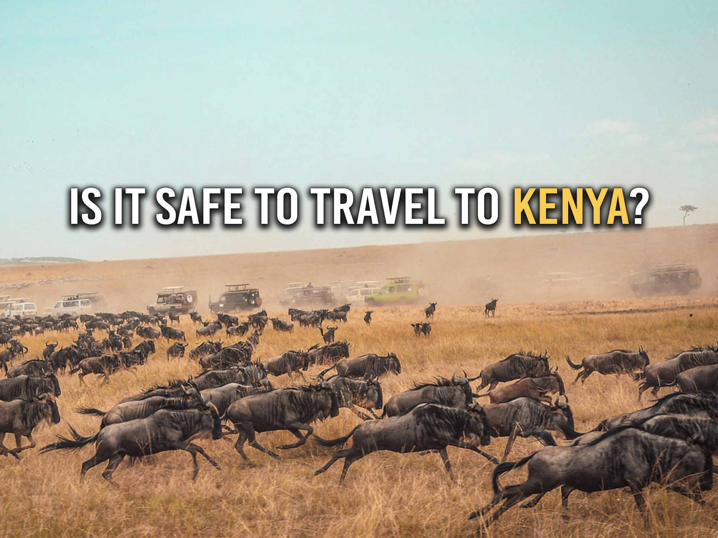 is it safe to travel in kenya right now