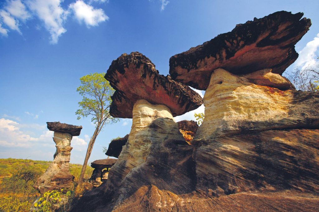 Sao Chaliang sandstone formations