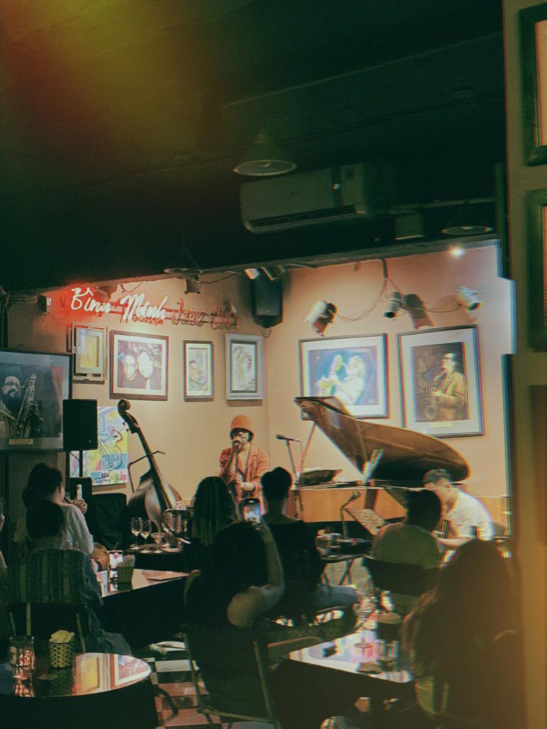 Binh Minh Jazz Club in Hanoi