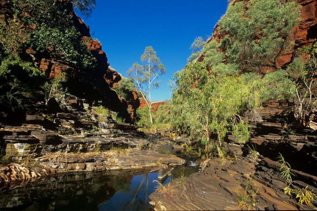 Hamersley Gorge in Karijini National Park