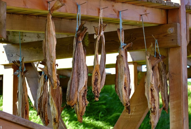 Weird foods of Iceland — dried fish