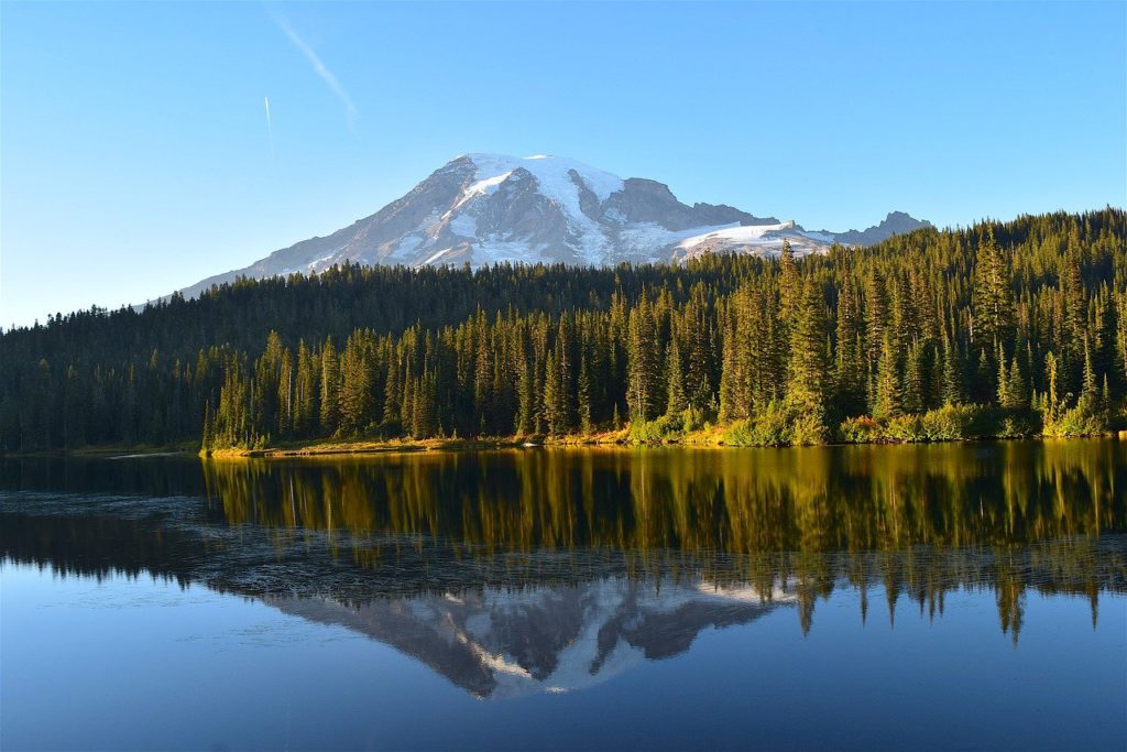 Mount Rainier Reflection Lake
