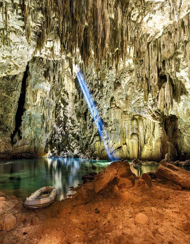 Find the mysterious caves and rivers in Bonito