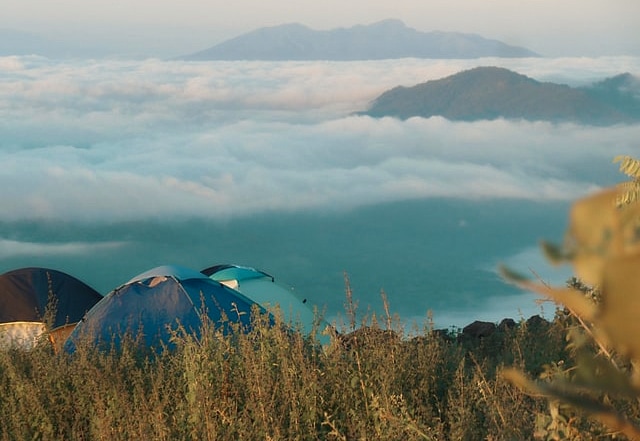 Camp in the clouds at Cerro Eramon