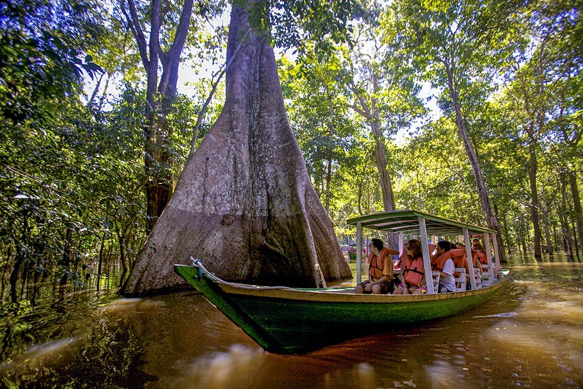 Take a boat ride down the incredible Amazon River