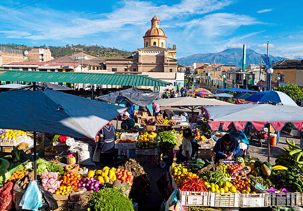 Grab a bargain at the bustling Otavalo Market