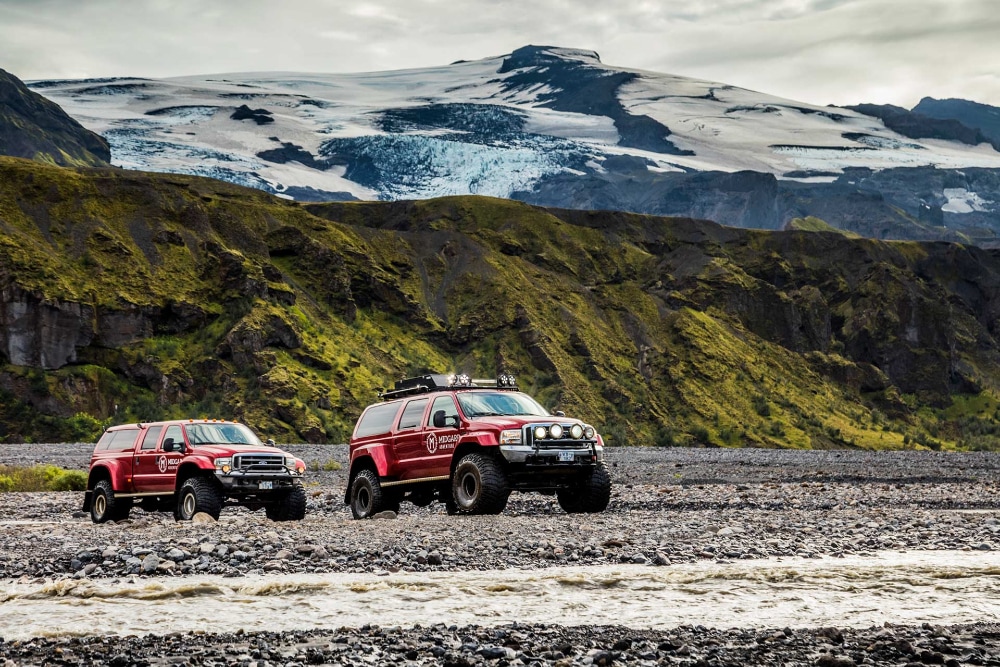 Rumble across the Valley of Thor in a super jeep