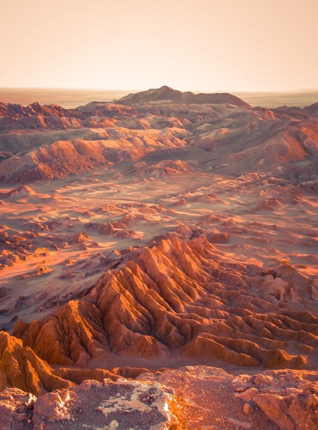 Traverse the Atacama Desert, the oldest and driest desert on the planet