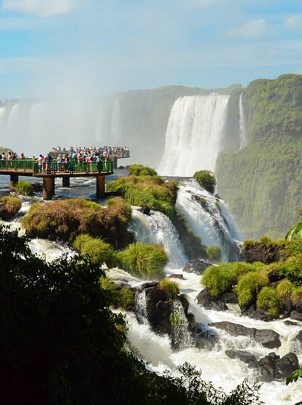 See the world’s largest waterfall, Iguazu Falls