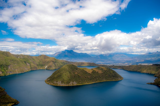 Hike around the epic volcanic crater lake of Cuicocha