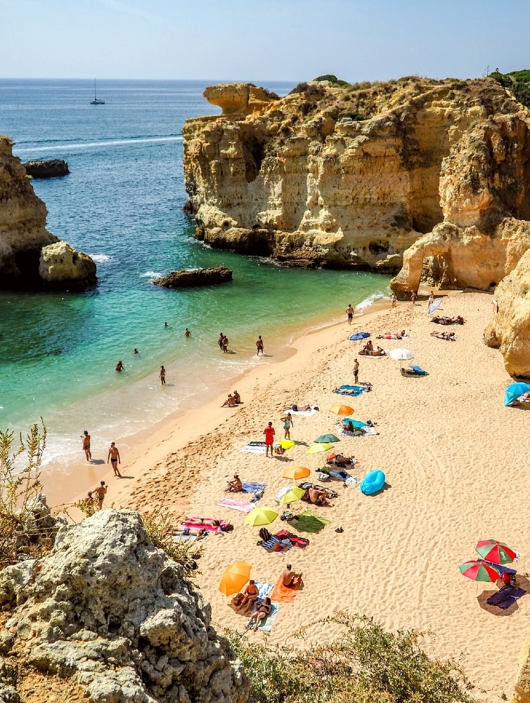 Fall in love with the beaches along the Algarve coast