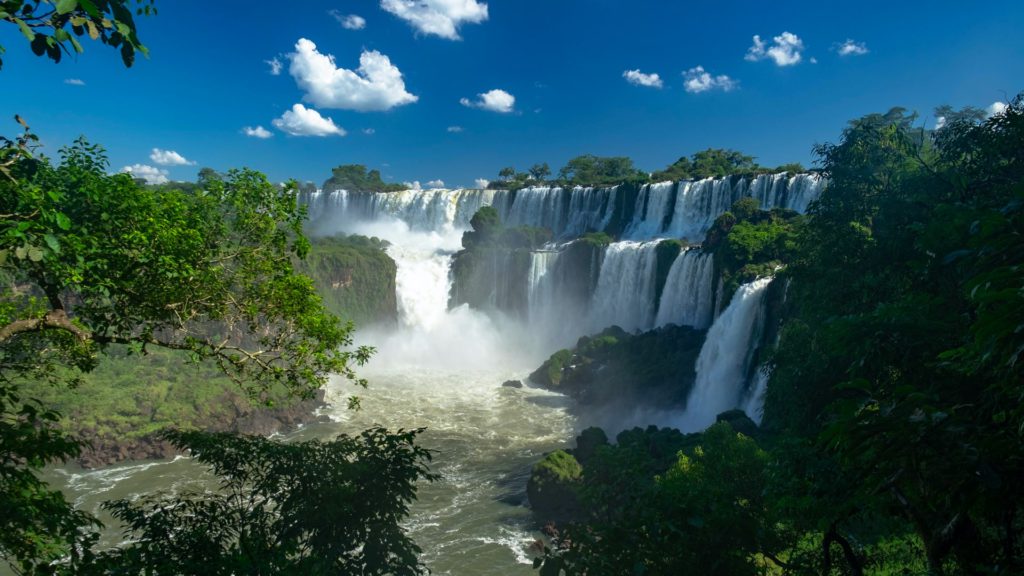 Waterfall in Iguazú National Park