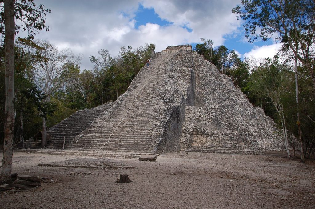 Nohoch-Mul Pyramid in Cobá