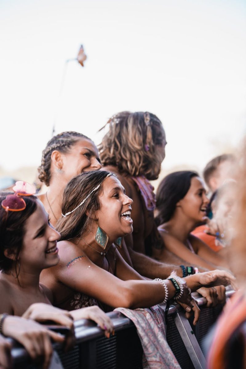 women at festival