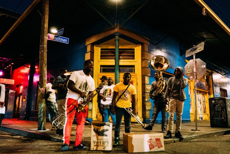 Image of a New Orleans jazz band