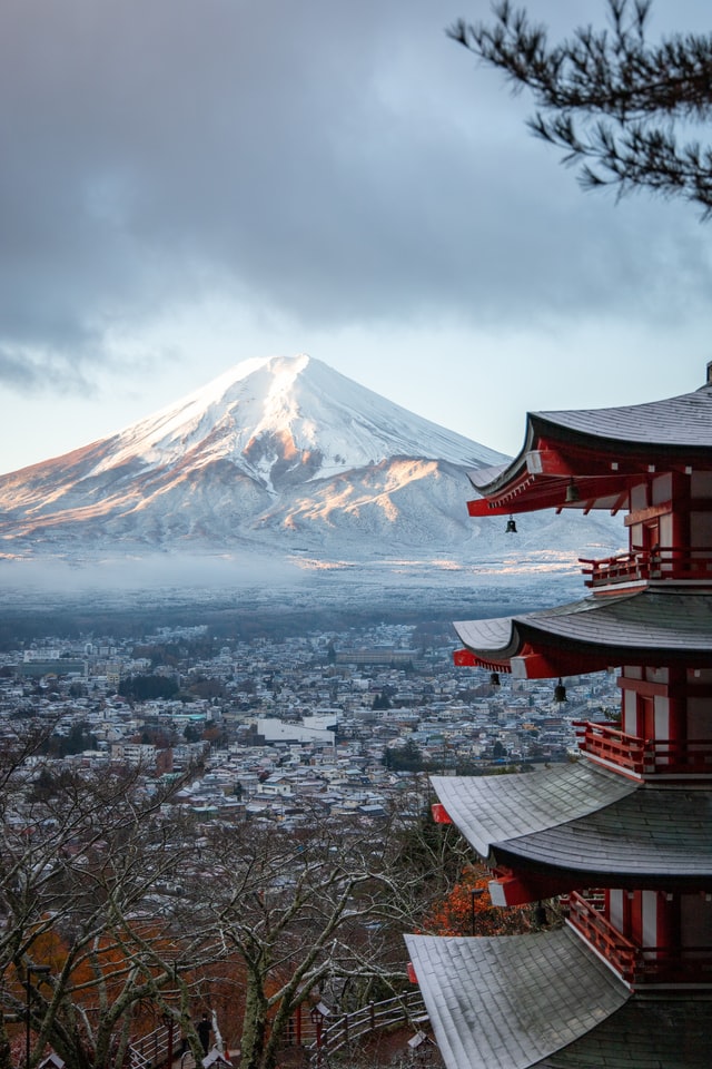 See Mt. Fuji in all its majestic glory