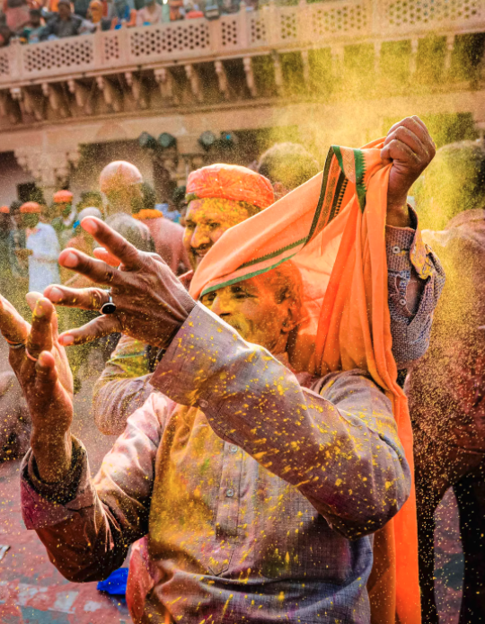 Celebrate Holi, the Hindu festival of colors