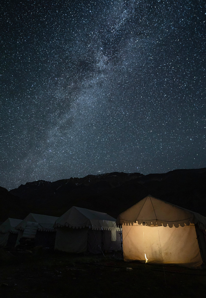 Stargaze in the remote Spiti Valley for the clearest skies