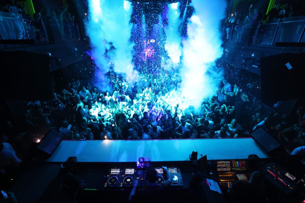 Interior of LIV Miami