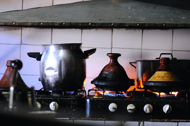 Tagine cooking in Morocco