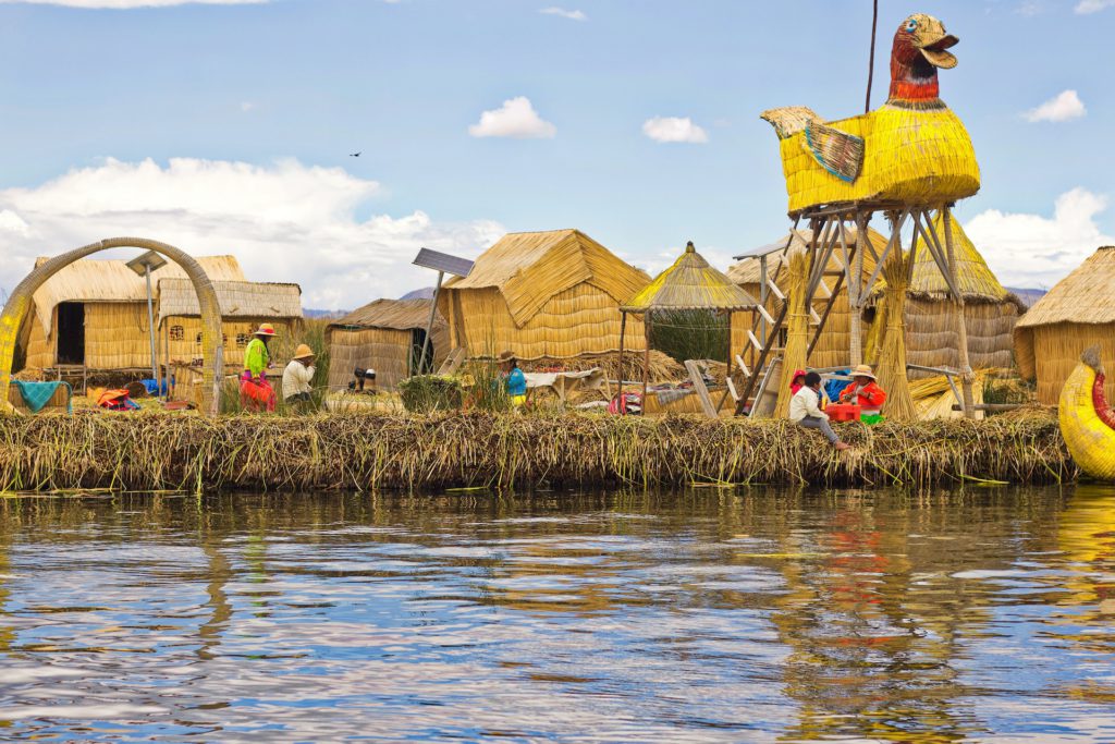 Titicaca lake, Puno, Peru