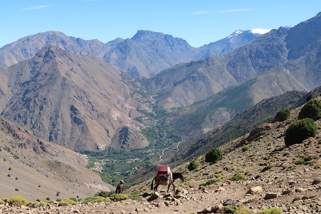 High Atlas Mountains, Imlil, Morocco