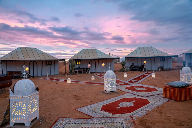 Berber desert camp, Morocco
