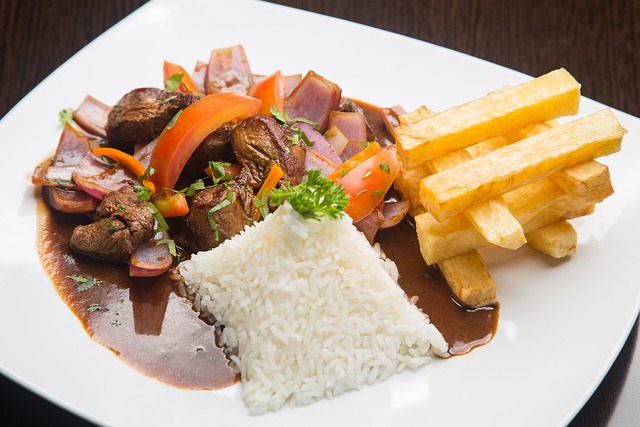 Lomo saltado in Peru