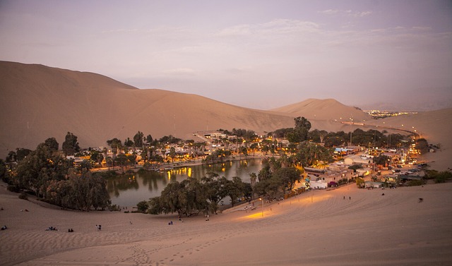 Huacachina in Ica, Peru