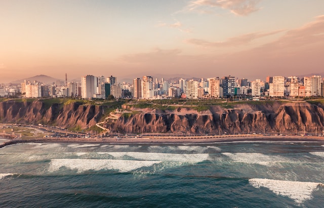 Coastline of Lima, Peru