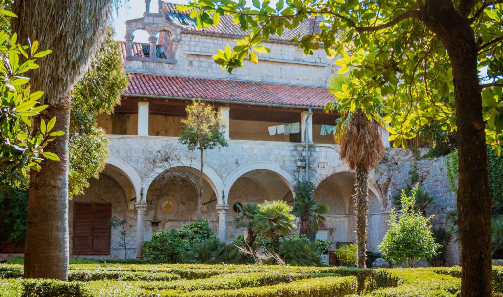 The Monastery Complex on Lokrum Island.