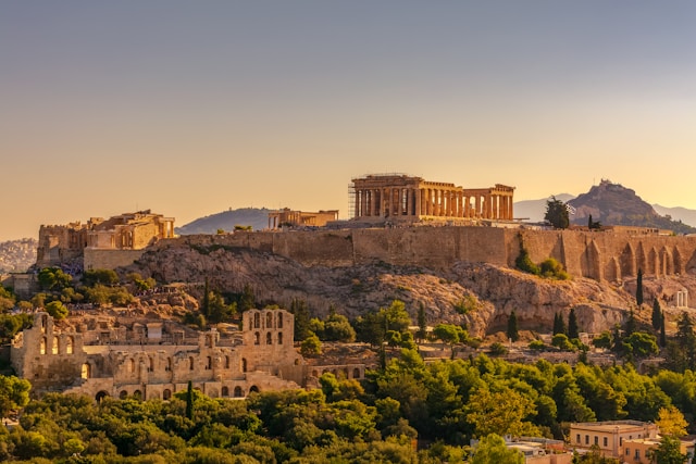 Acropolis in Athens, Greece