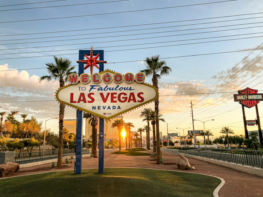 Las Vegas sign, Nevada