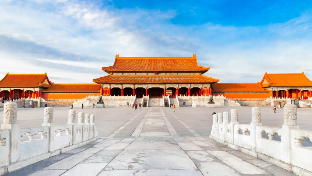 The Forbidden City in Beijing, China