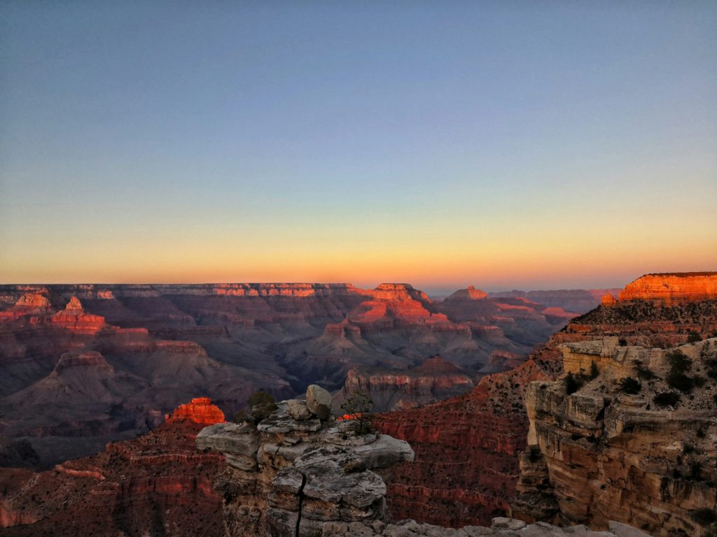 Sunset at the Grand Canyon