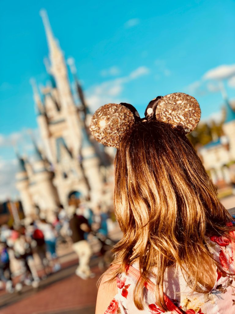 Woman at Disney World, Orlando