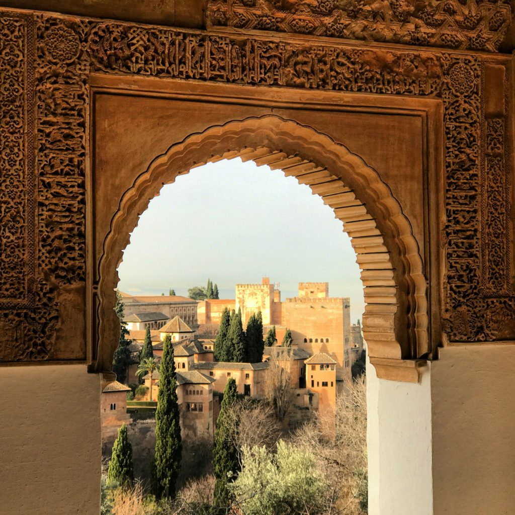 The Alhambra in Granada, Spain