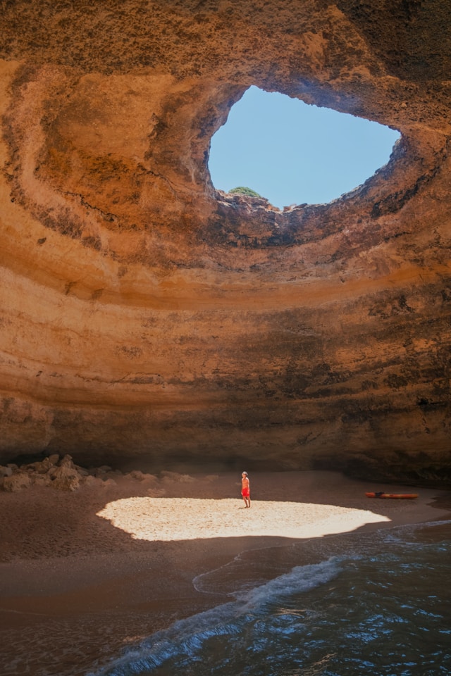 Bengail cave in Algarve, Portugal