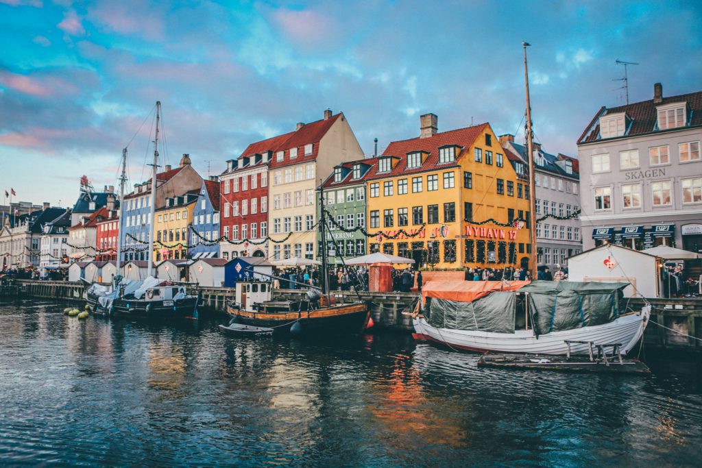 Nyhavn harbor, Copenhagen, Denmark