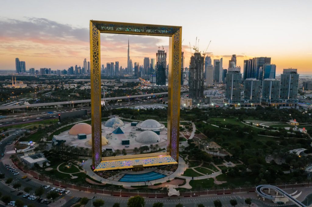 Dubai frame, UAE