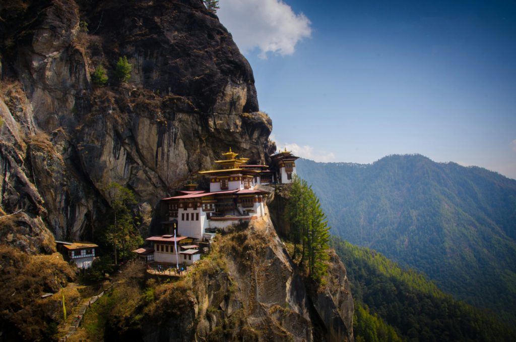 The Tiger's Nest in Bhutan