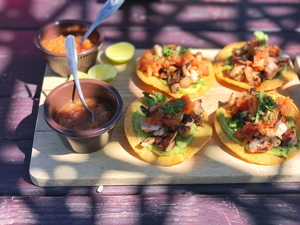 Mexican tostadas
