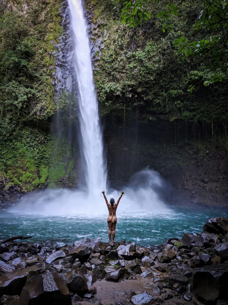 Costa Rica rainforest - La Fortuna Waterfall