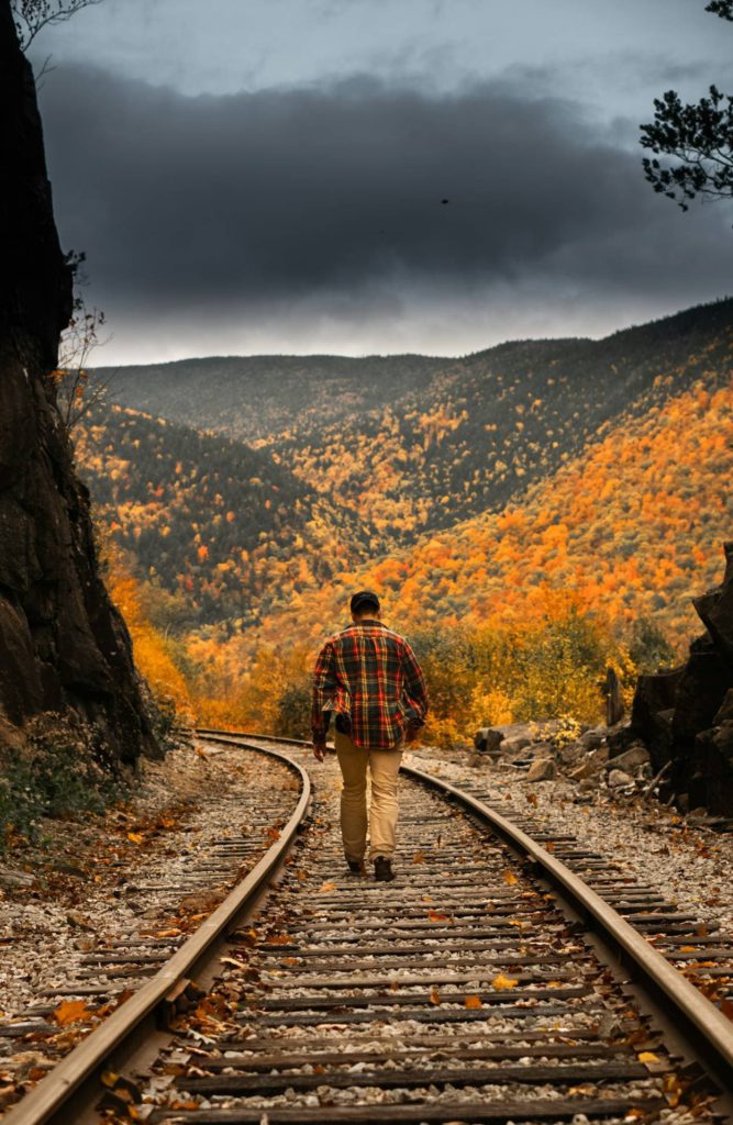 Best fall foliage in the US — The White Mountains, New Hampshire