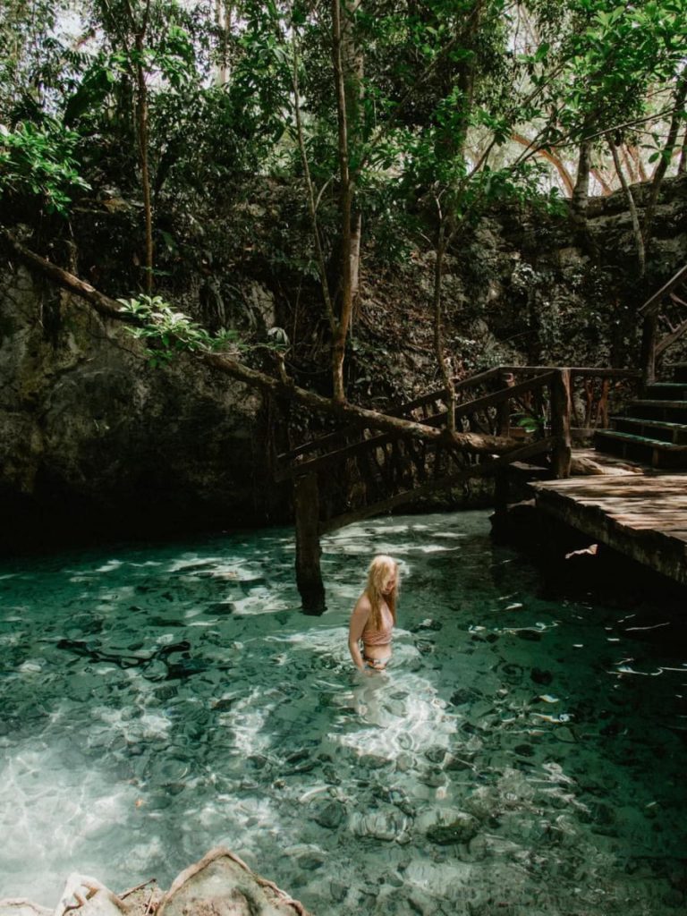Best winter vacations - Mexico cenote