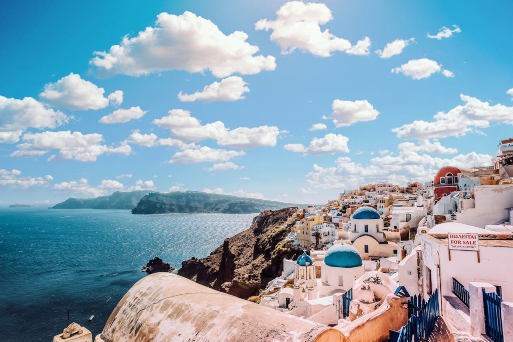 Santorini, Greece — best beach destinations