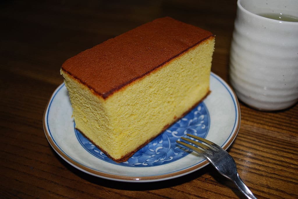 Castella cake in Japan