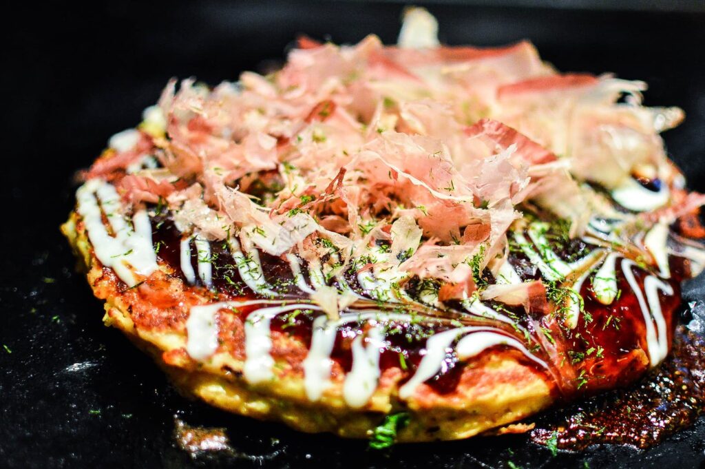Okonomiyaki - Japanese food