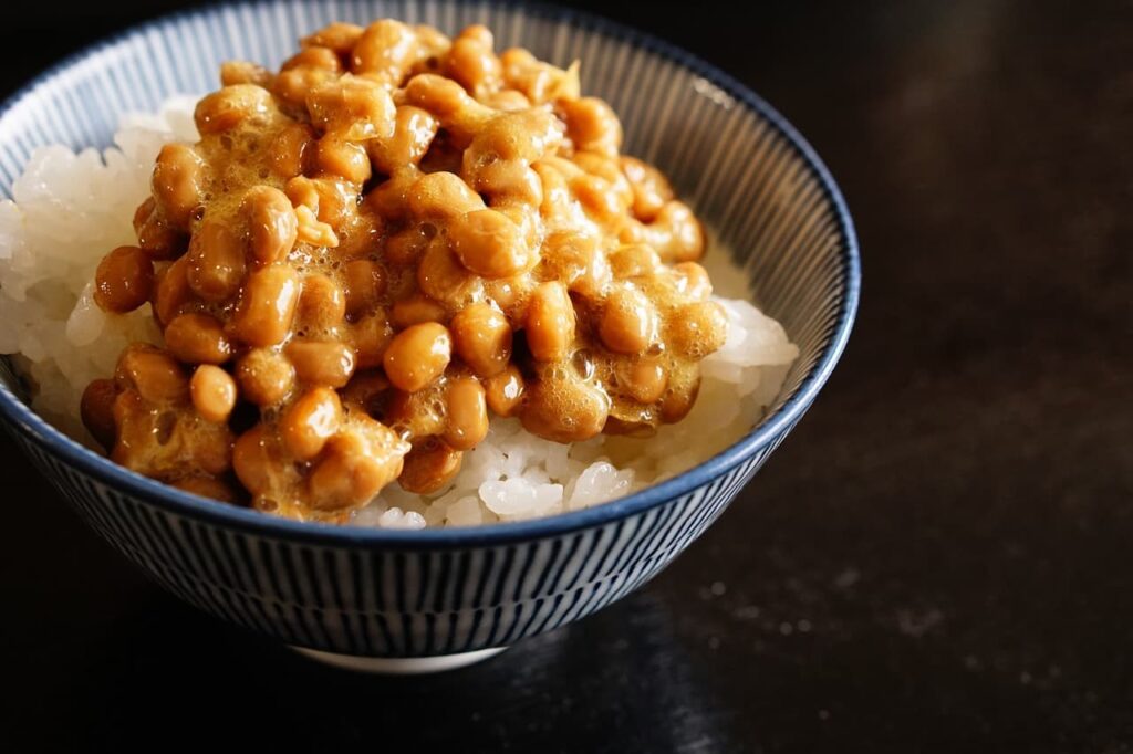 Natto - breakfast Japanese food