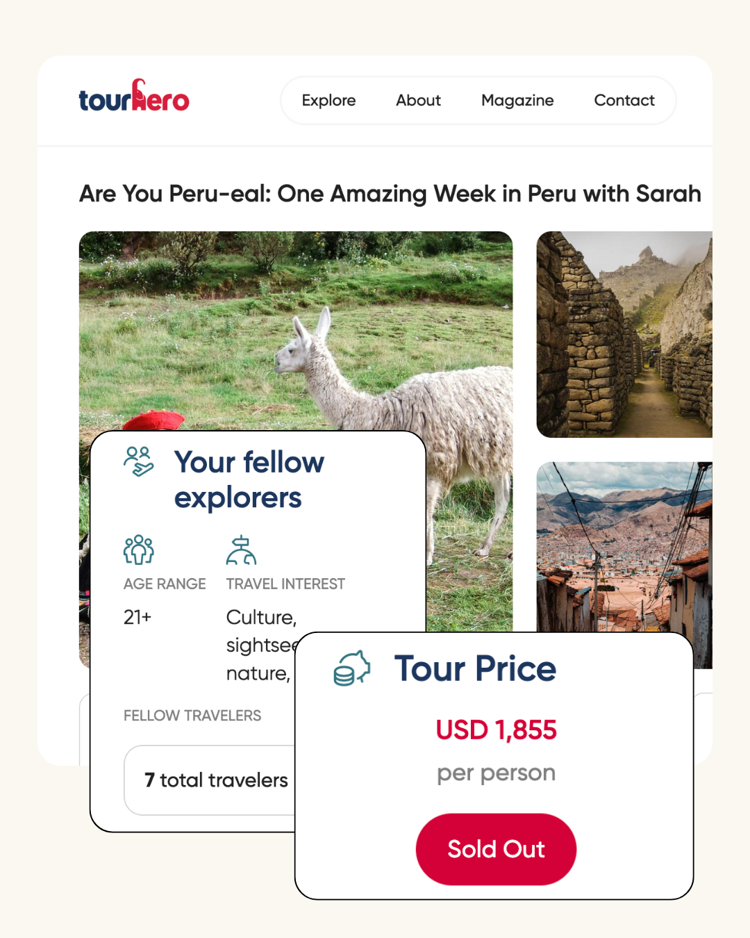 Real TourHero hosts: How Sarah sold out her trip